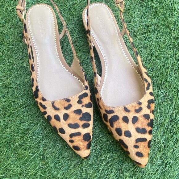 Boden Cutout Slingback - Leopard - Picture 1 of 4